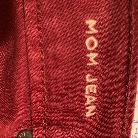 AMERICAN EAGLE  Sz 14 Extra Long 100% Cotton Mom Style Distresses Jeans NEW - Picture 13 of 16